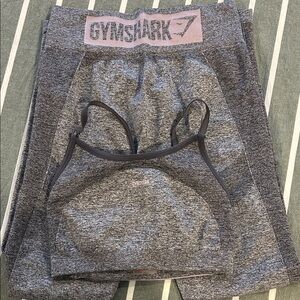 Gymshark Heather Gray Activewear Set
